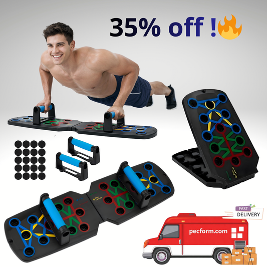 28 in 1 Push up Rack Board System Fitness Workout Train Home Gym Exercise Stands